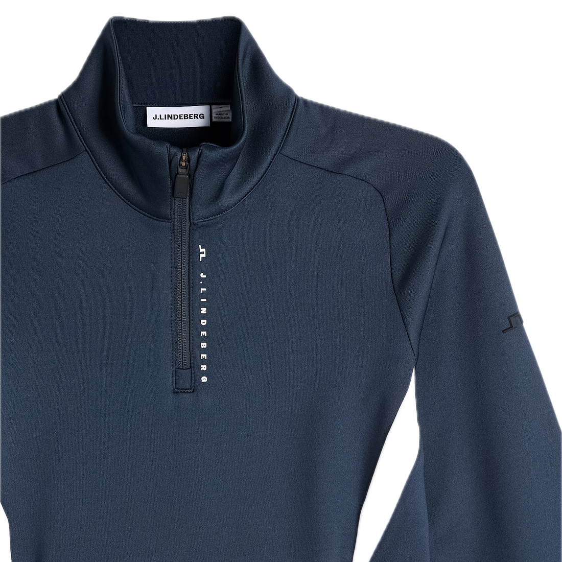 J.Lindeberg Mid-Layer Selena Quarter Zip Bleu Marine