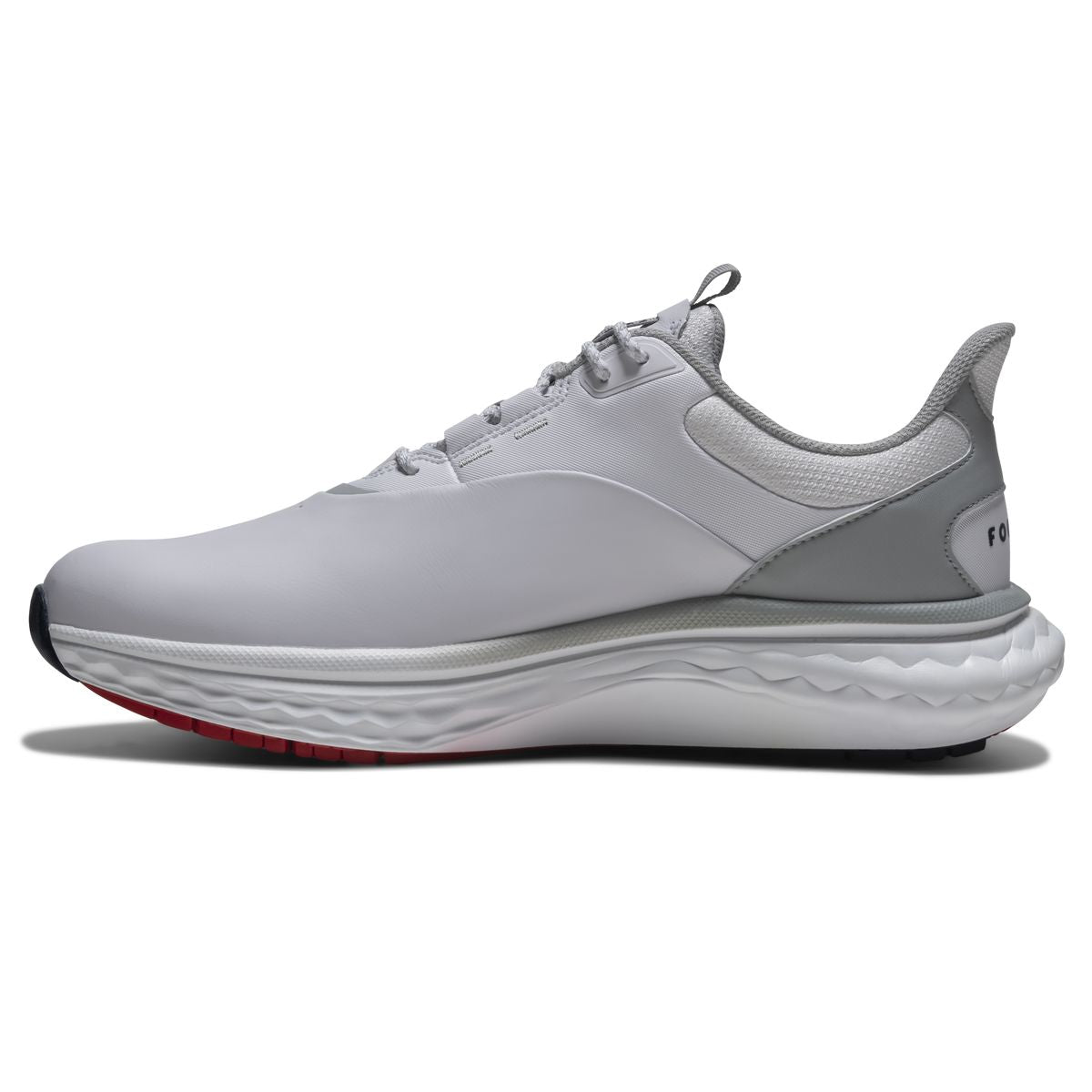FootJoy chaussure Quantum Leather Blanc Gris - Confort & Style moderne