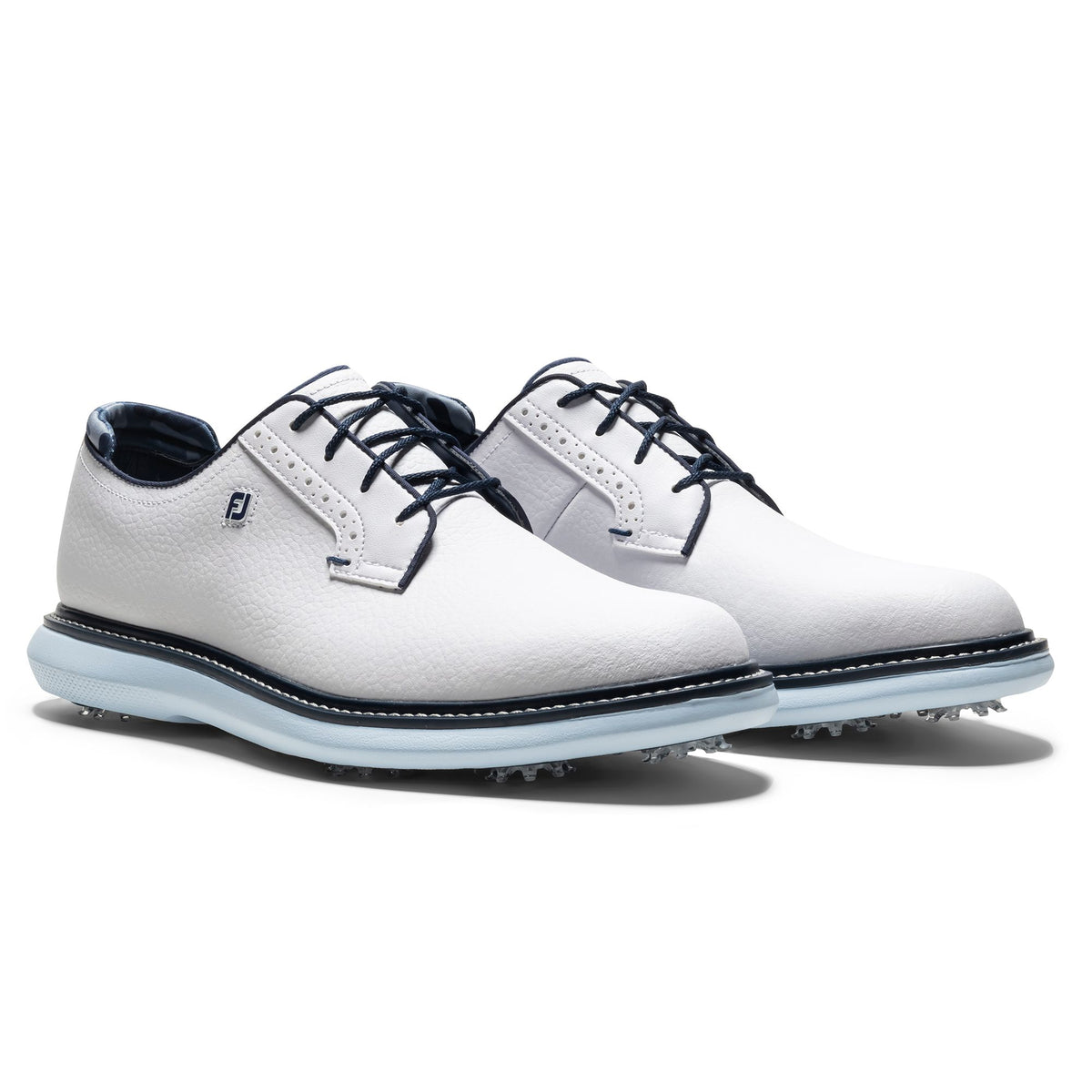 FootJoy Traditions BLUTCHER Blanche Bleu Marine Bleu