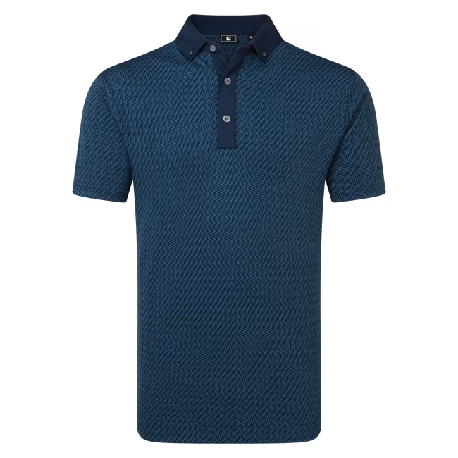 Footjoy Polo Jacquard Estampado Géométrique