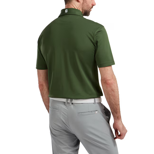 Footjoy Polo Stretch Piqué Olive