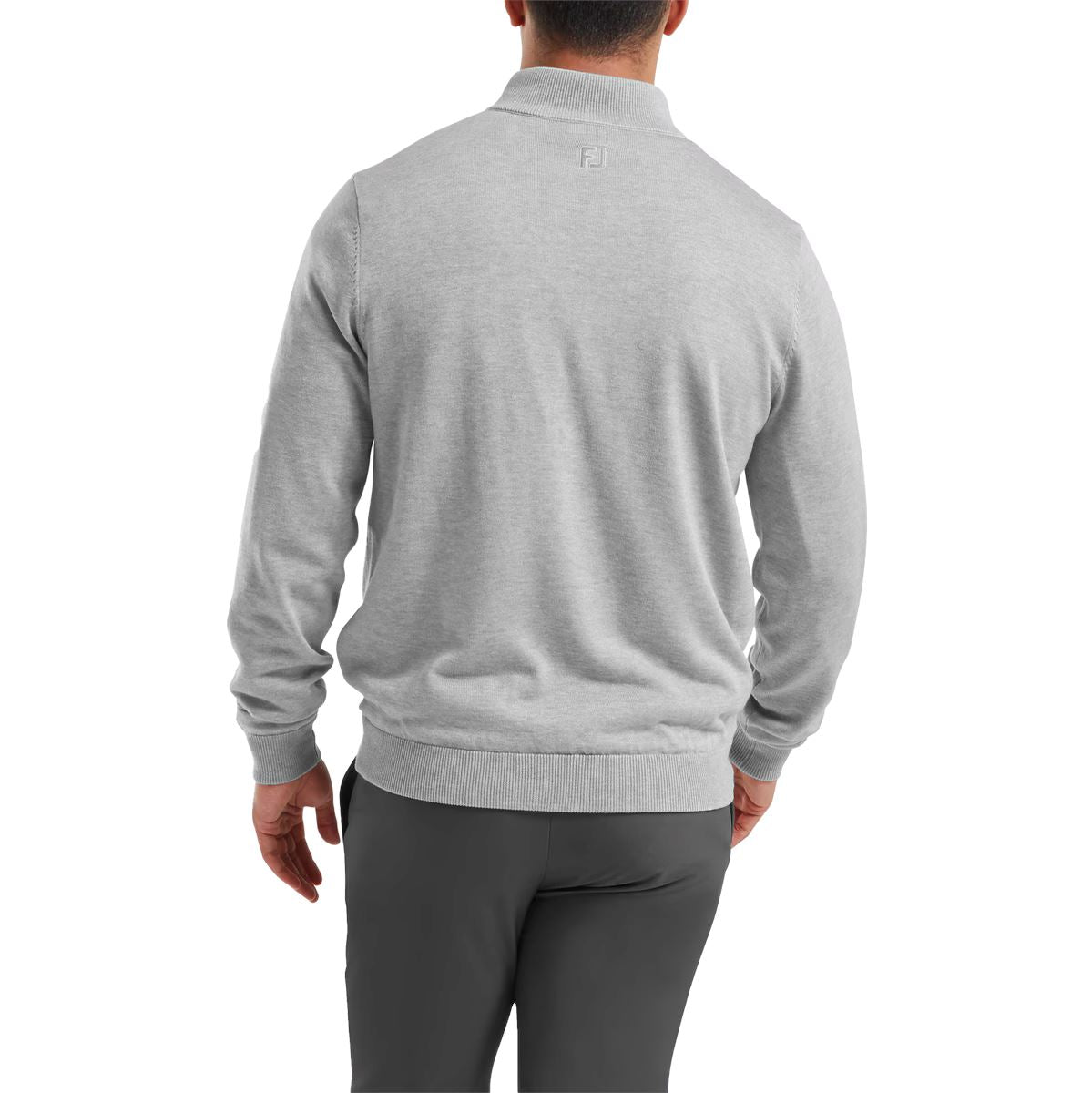 FootJoy Jersey Full-Zip forrado Drirelease Gris