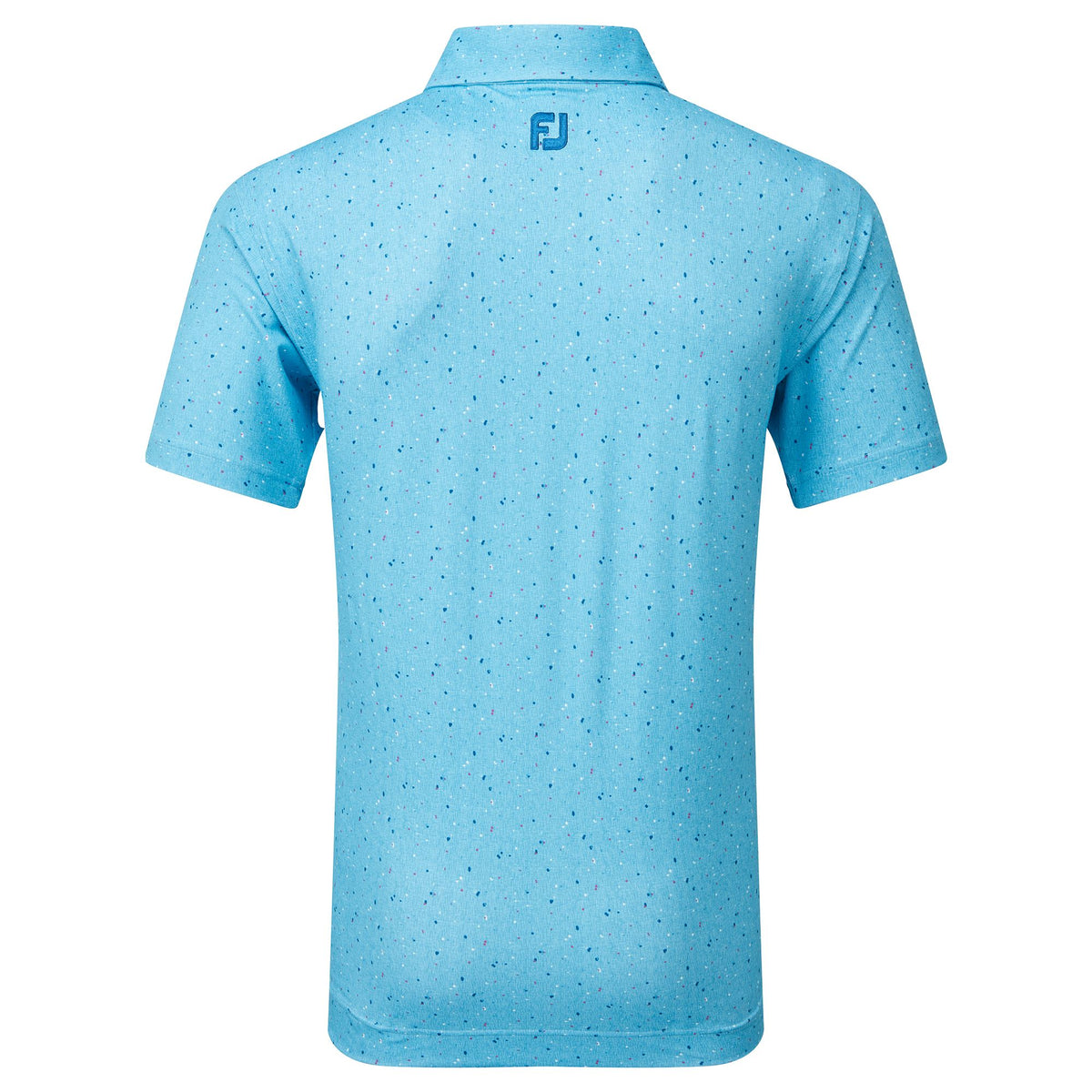 Footjoy Polo Golf Tweed Texture Blue Sky