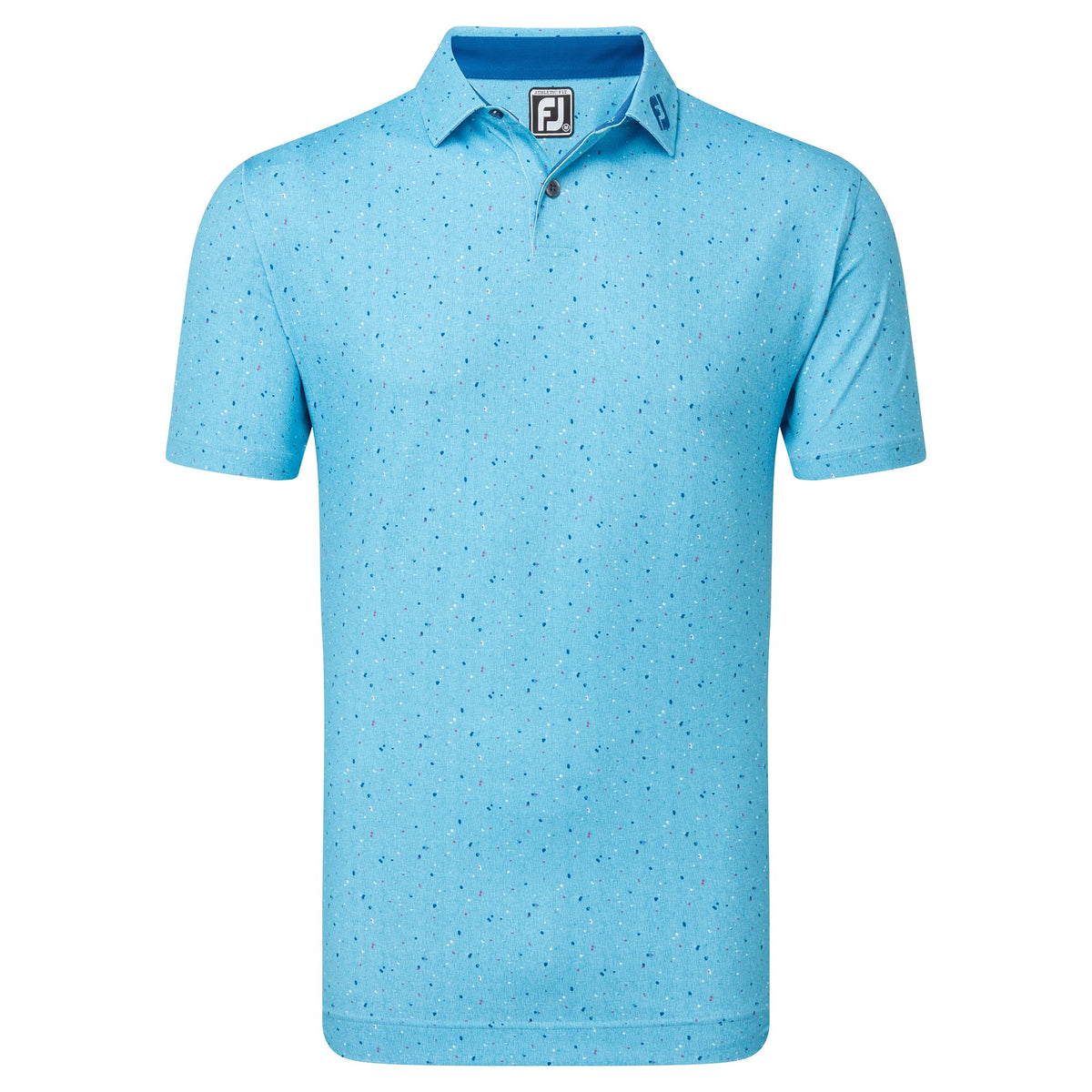 Footjoy Polo Golf Tweed Texture Blue Sky