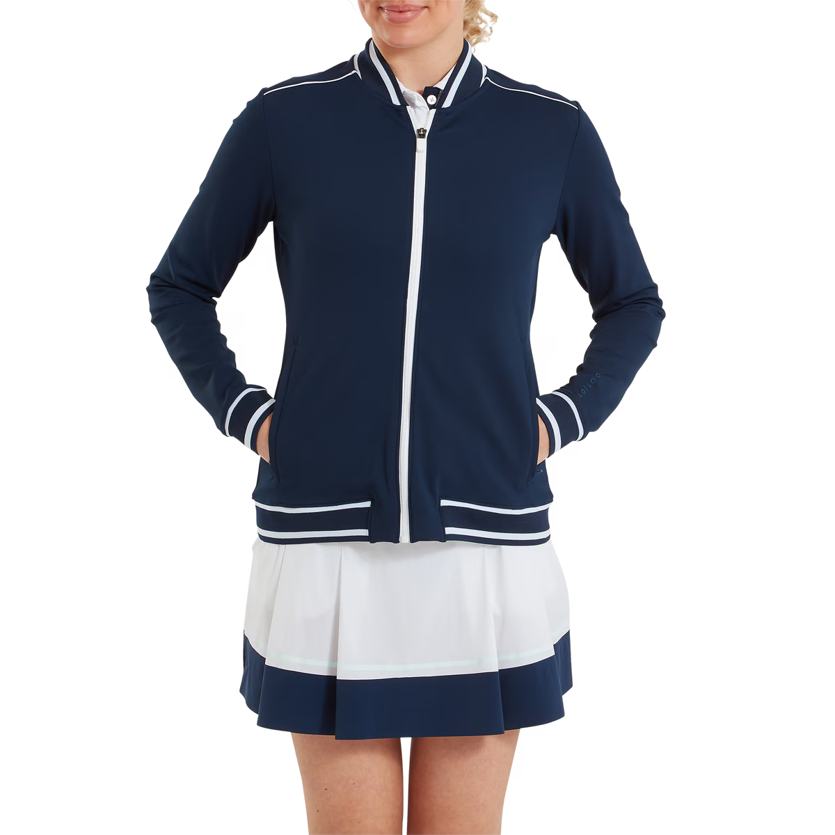 Footjoy Veste Femme Bomber Navy