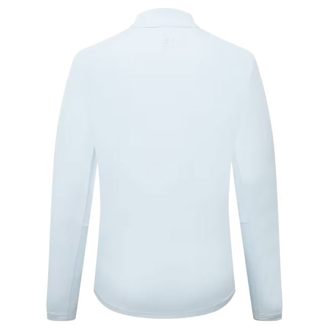 Footjoy chaqueta mujer full zip estampado grabado azul cielo