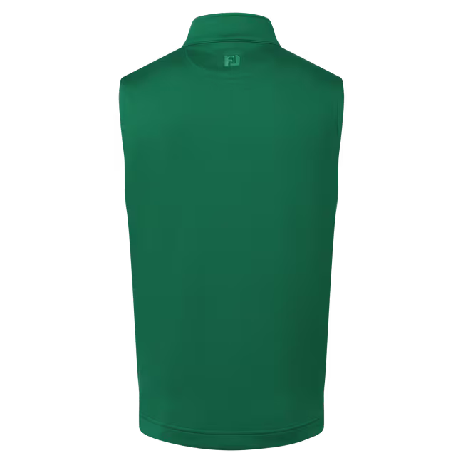 Footjoy Veste Sans Manche FootJoy 1/2 Zip Vert