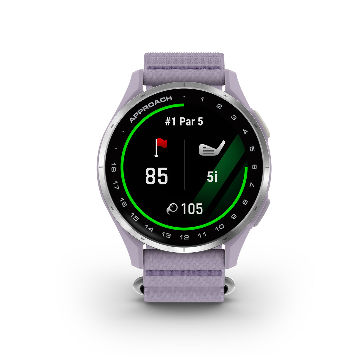 Garmin Montre GPS de golf Approach J1 – Lila / Argent