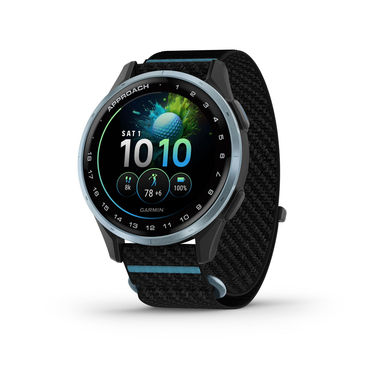 Garmin Montre GPS de golf Approach J1 – Noir / Azur
