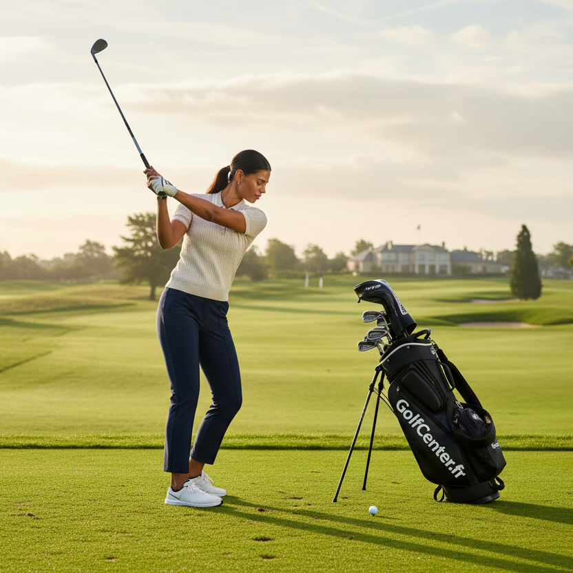Image immersive golf - Rohnisch Clubhouse Highwater avec sac GolfCenter.fr