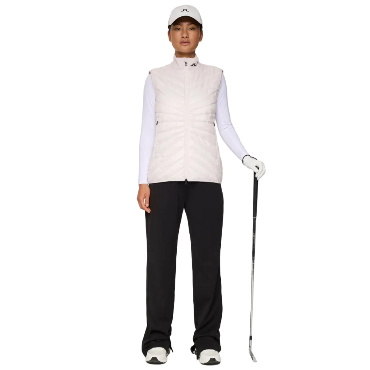 J.LINDEBERG doudoune sans manche Madde Quilt Hybrid Vest Grey Lilac