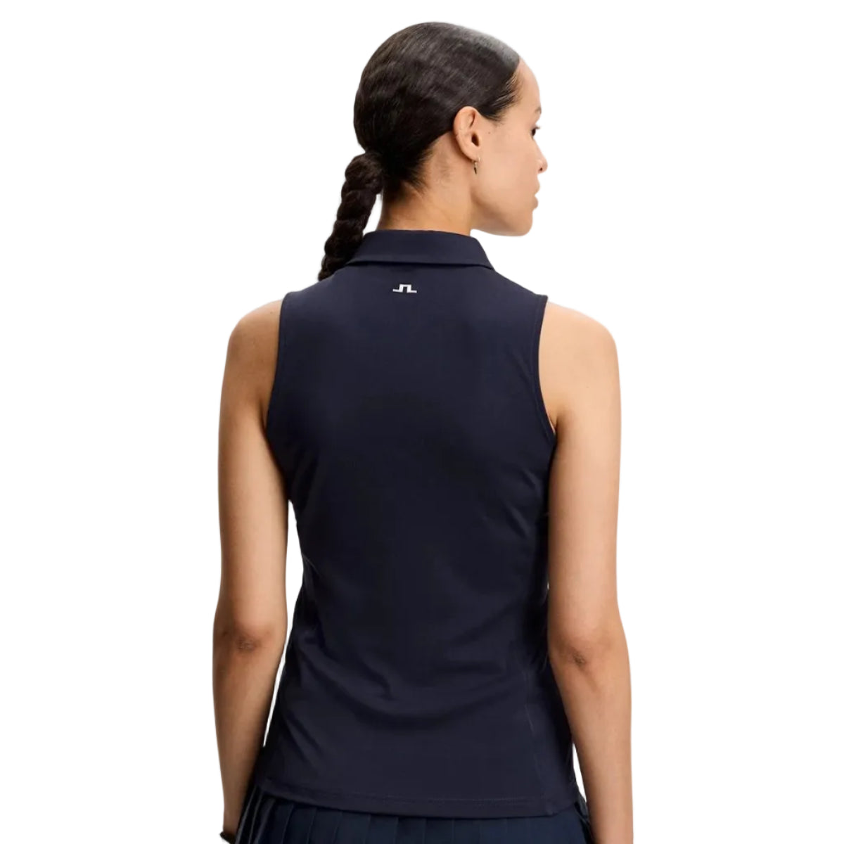 J.Lindeberg Polo sans manches Femme Dena Navy