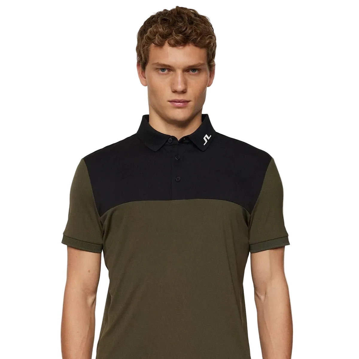 J.LINDEBERG Polo Jeff Forest green