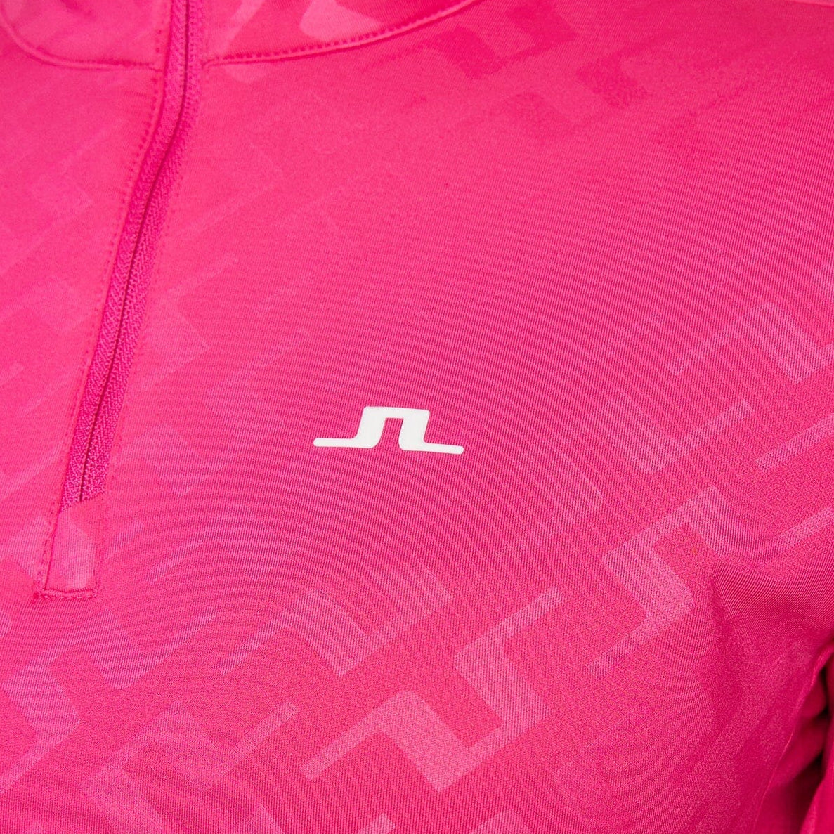 J.LINDEBERG pull LAURYN Deboss PINK