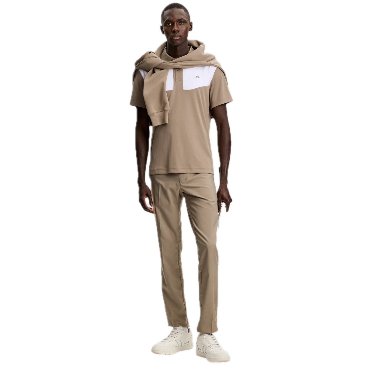 J.Lindeberg Polo Calex Brindle