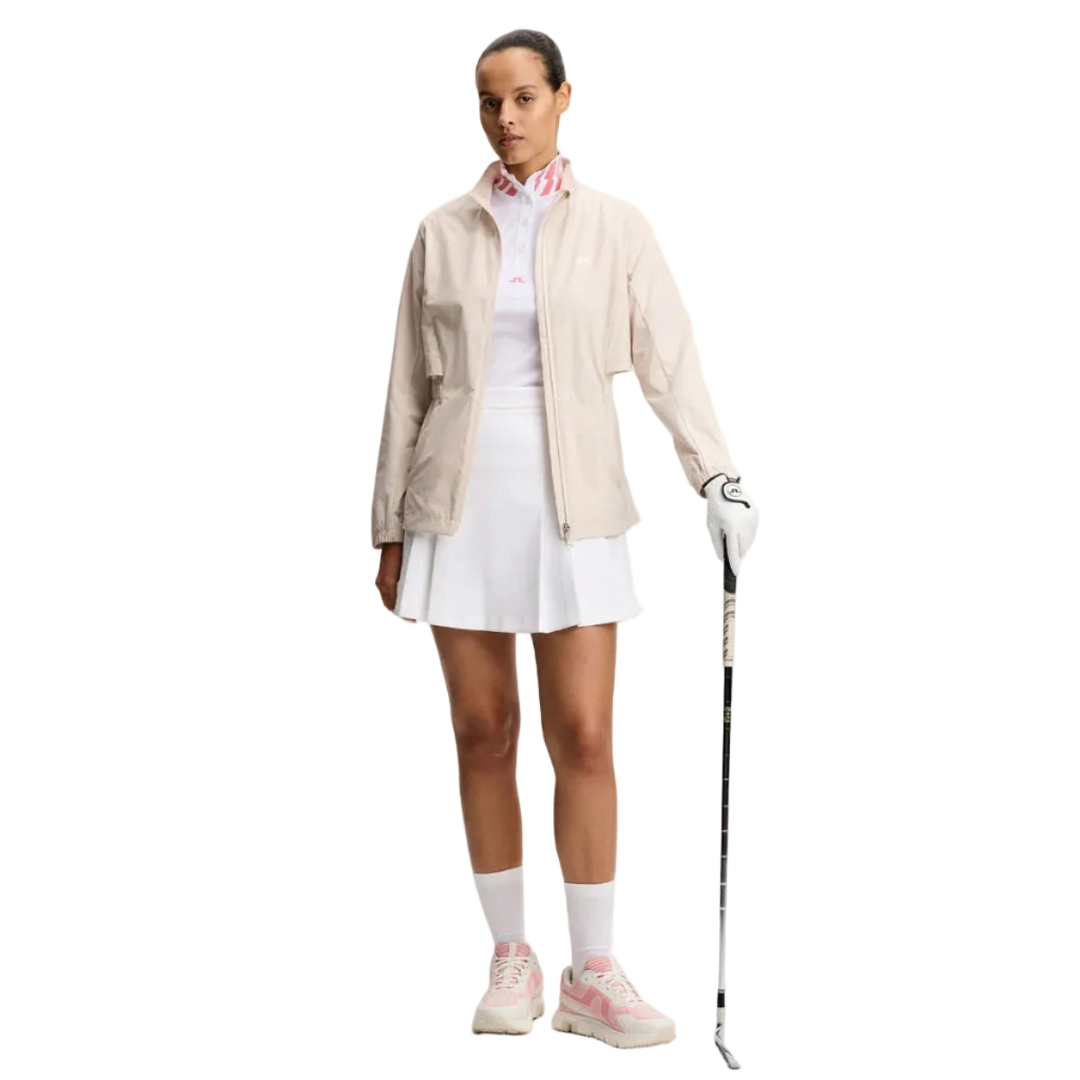 J.Lindeberg Polo Femme Pip Blanc