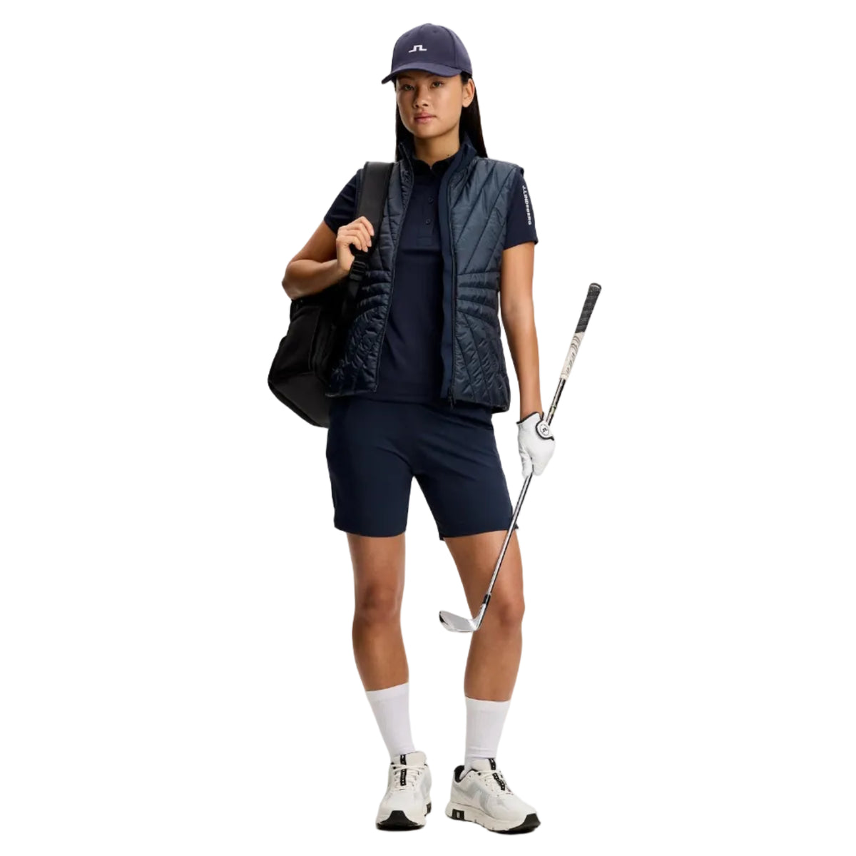 J.Lindeberg Polo Femme Tour Tech JL Navy