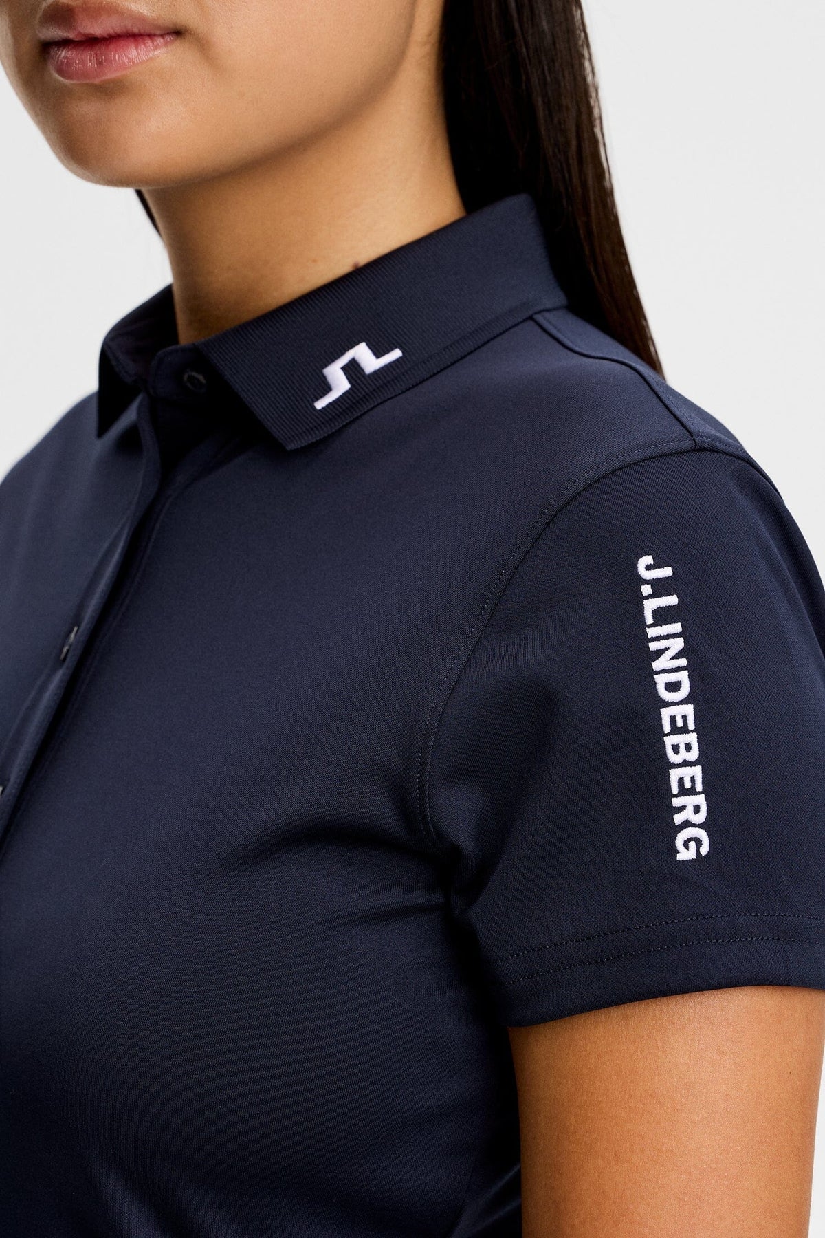 J.Lindeberg Polo Femme Tour Tech JL Navy