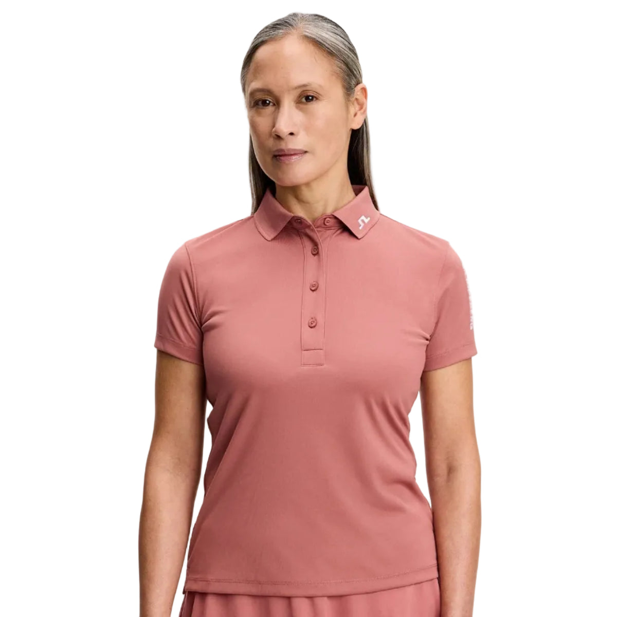 J.Lindeberg Polo Femme Tour Tech Withered Rose