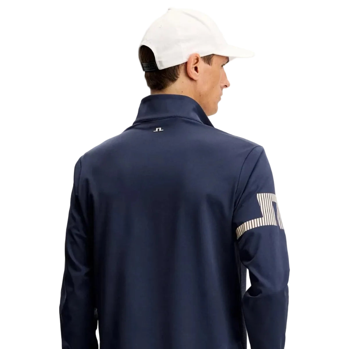 J.Lindeberg Pull Heath Strike Zip Navy