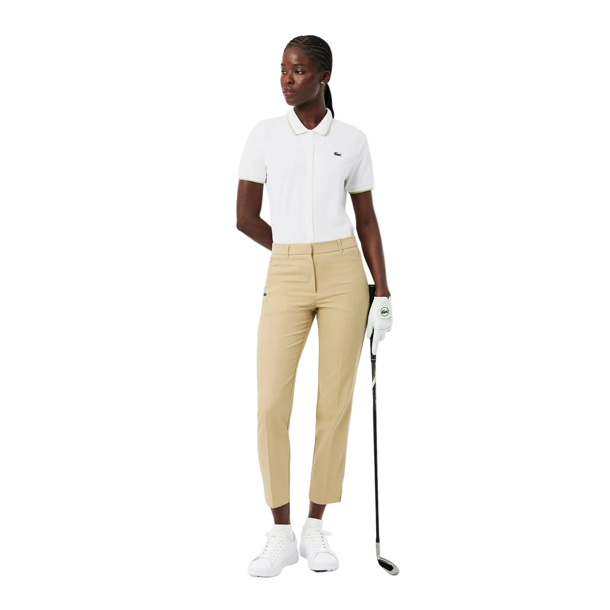 Lacoste Polo Golf termorregulador Petit Piqué Blanco