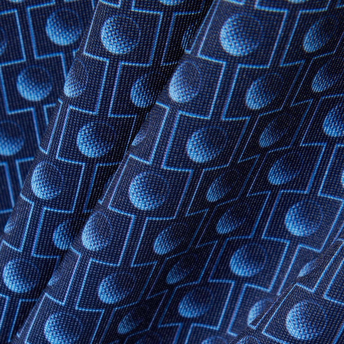 Lacoste Polo Golf regular fit imprimé Bleu Marine