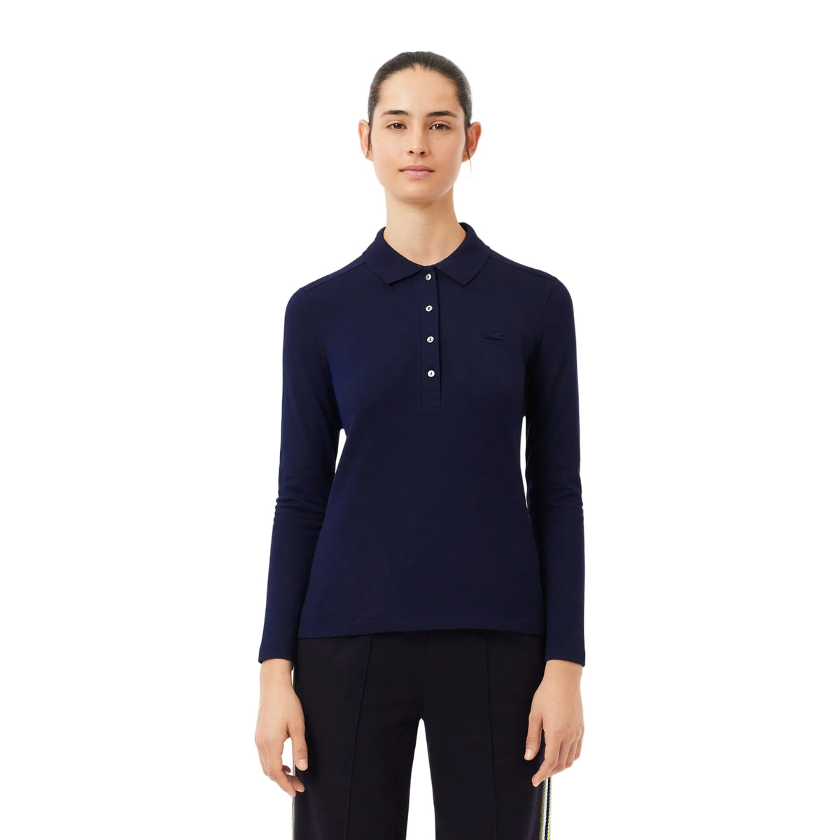 Lacoste polo de golf L.12.D slim fit en mini Piqué Stretch