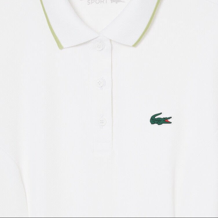 Lacoste Robe polo Golf ultra dry Blanche
