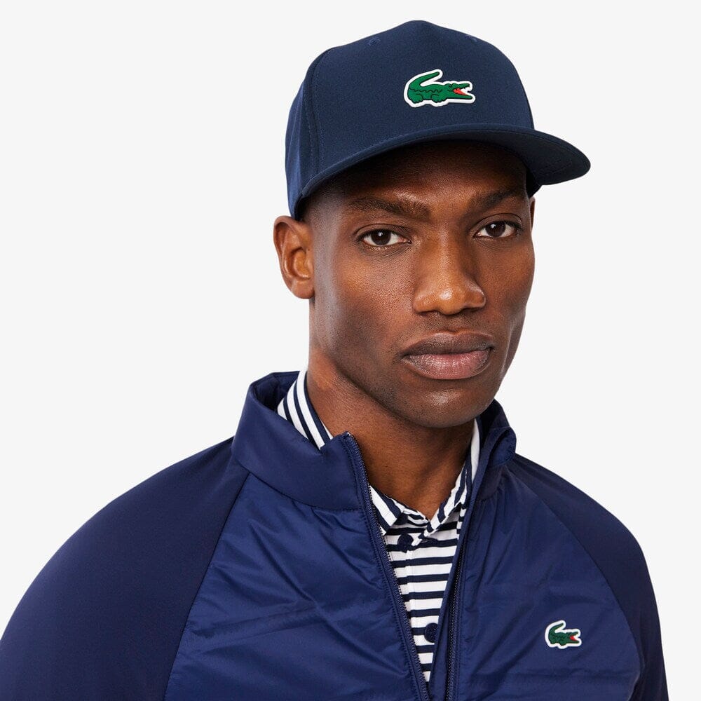 Lacoste Gorra de golf repelente al agua Azul Noche