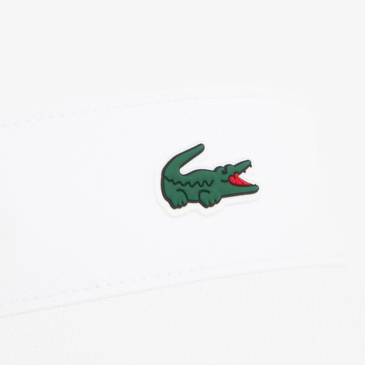 Lacoste Visière Sport taffetas diamanté Blanche