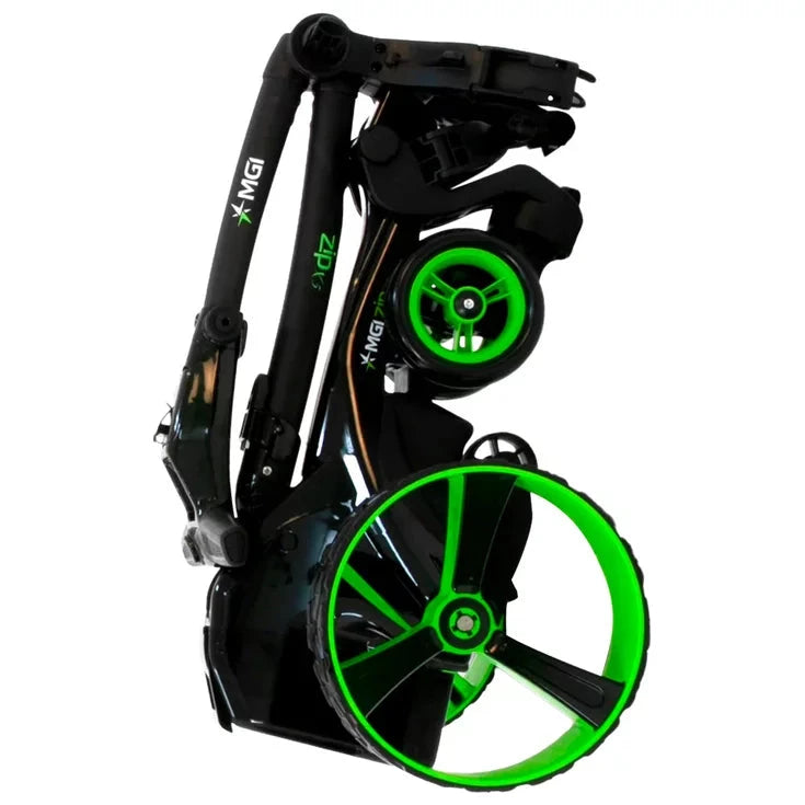 MGI ZIP X5 chariot de golf électrique compact Black Gloss