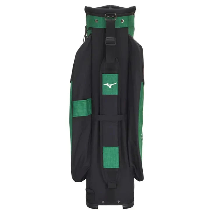 Mizuno BR-D3 Cart Bag Verde negro – Bolsa de Carro Espacioso & Ligero