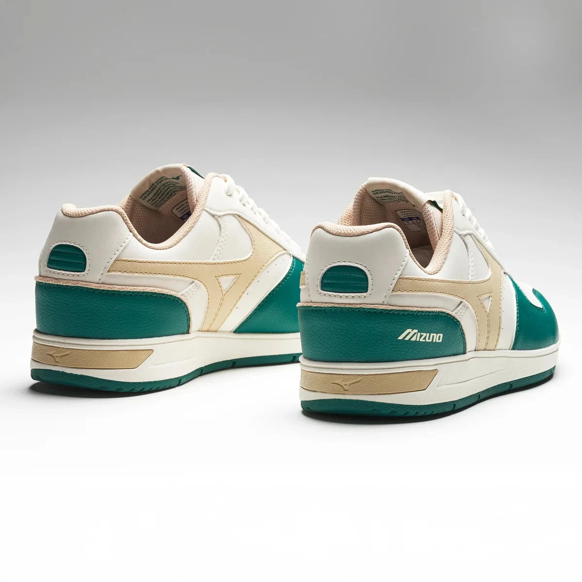 Mizuno Chaussures de golf City Wind GS Alpine Green/Pale Khaki/Snow White
