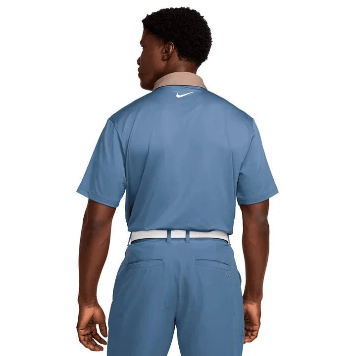 Nike Polo Dri Fit Tour Contrast Polo Bleu