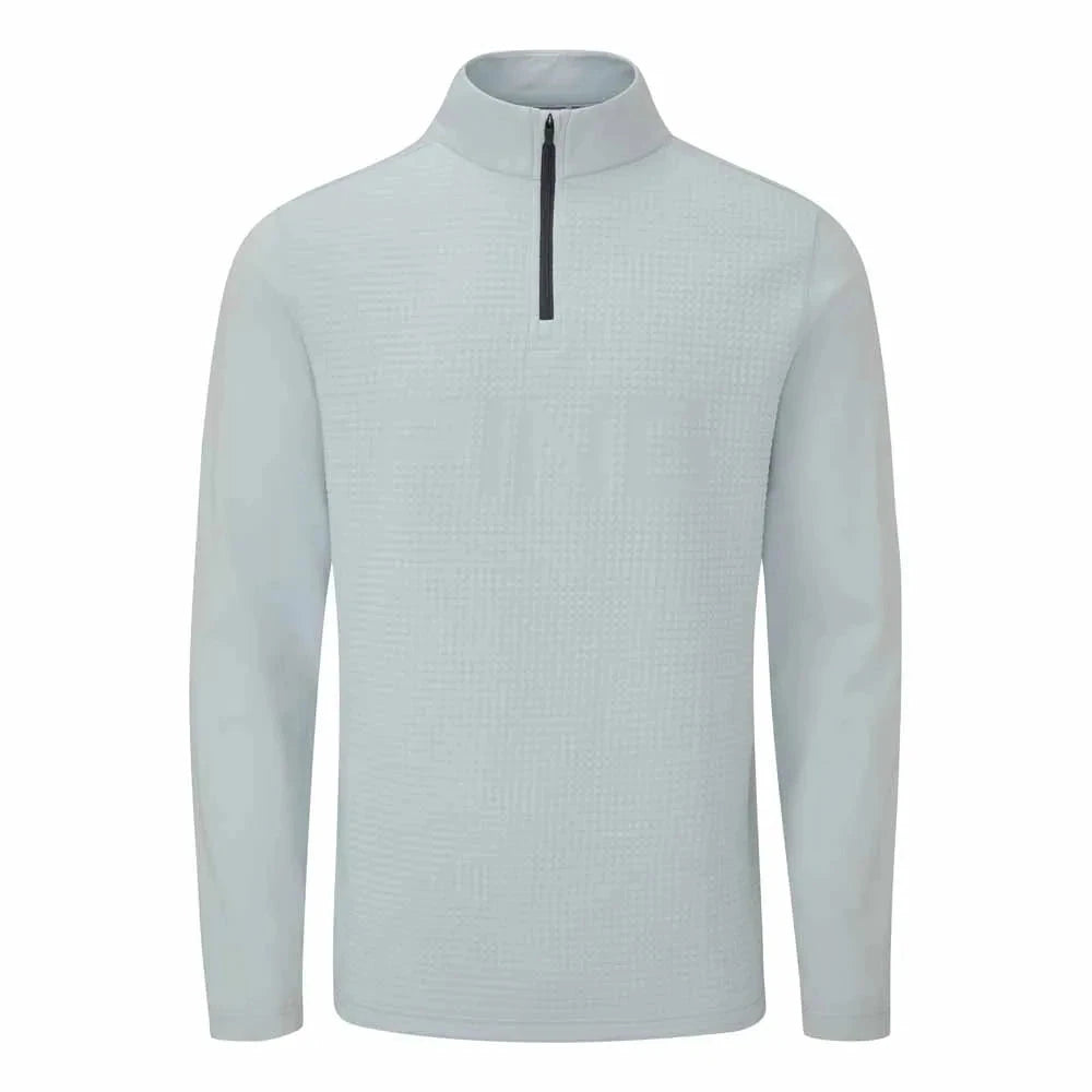 Ping 1/4 zip FARON golf Gris perle