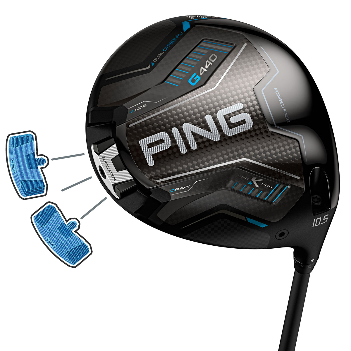 Ping Driver G440 K HL - Tolérance maximale et trajectoires maîtrisées