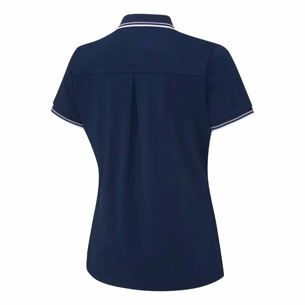 Ping Polo Femme Viviana bleu marine
