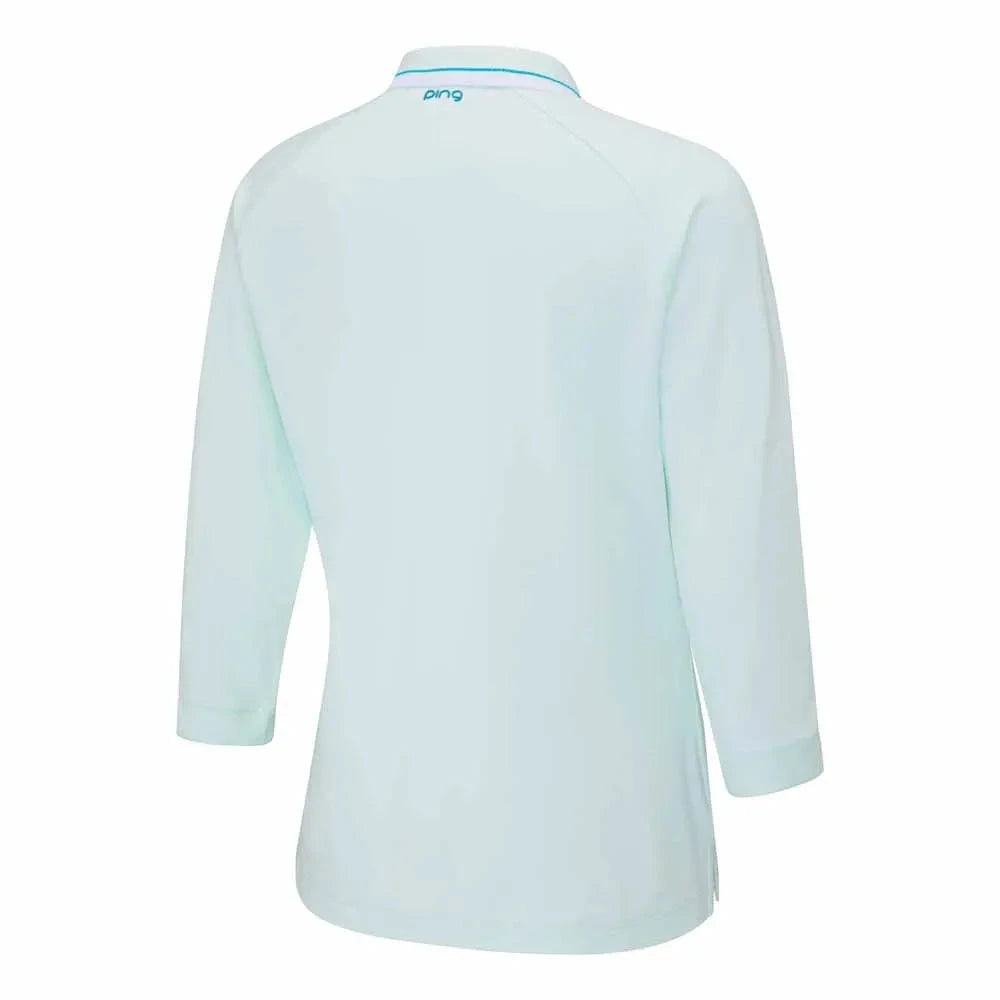 Ping Polo Femme à manches 3/4 ALICIA Seaspray