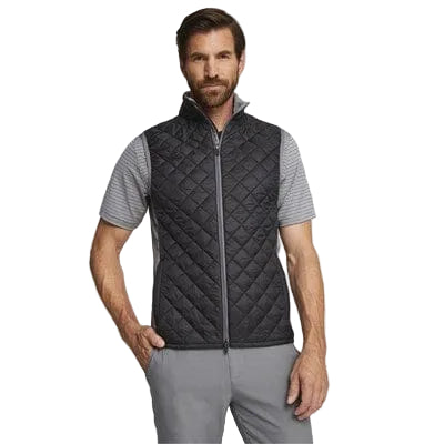 PUMA VESTE sans manches HIVER MATELASSEE FROST NOIRE