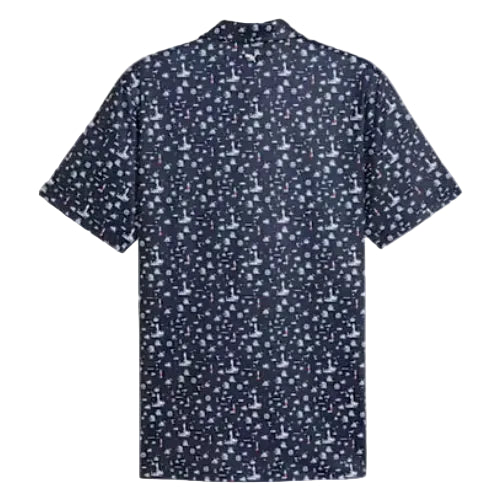 Puma Polo de golf MATTR Lighthouse navy - GolfCenter.fr