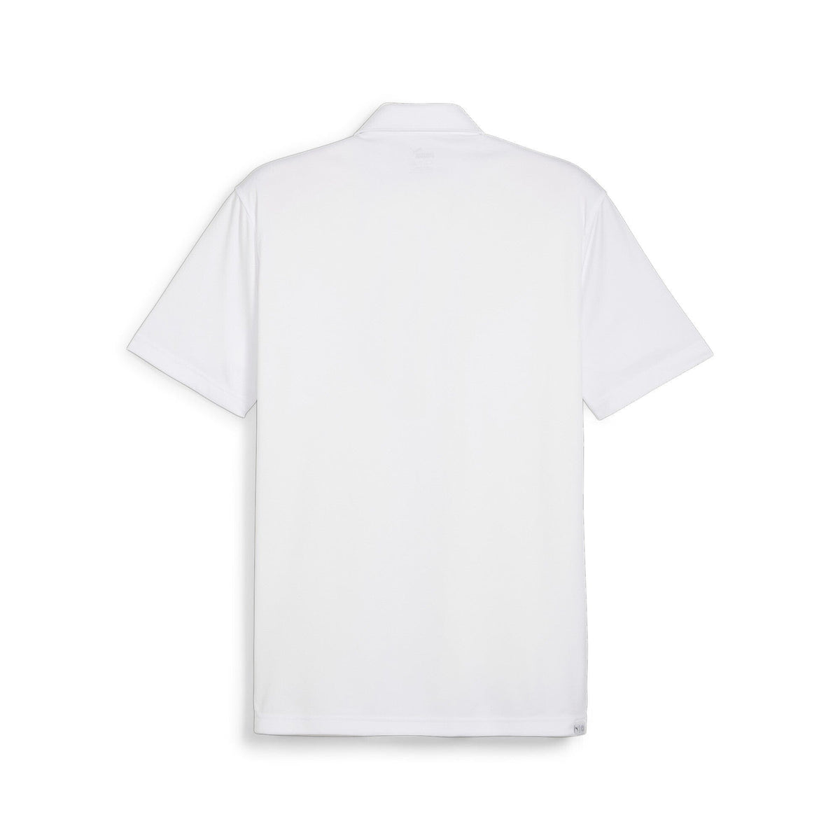 PUMA POLO Pure Solid Blanc