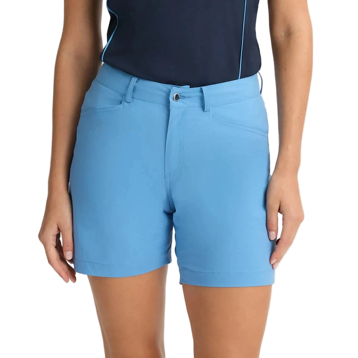 Rohnisch Short Lightstretch Bleu Pacific Coast