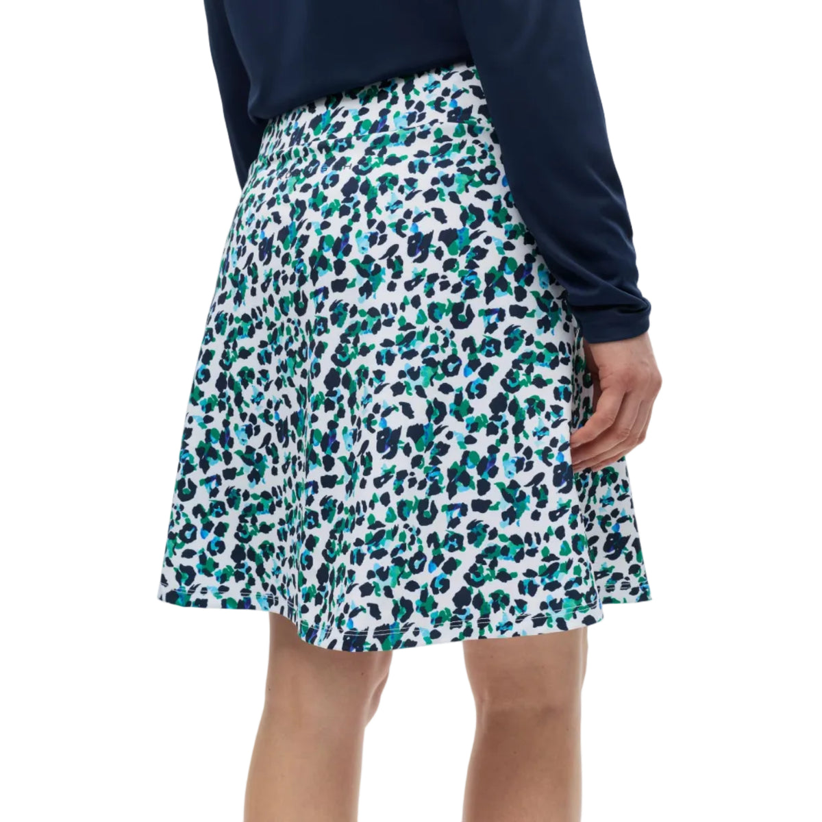 Röhnisch LUNA Falda longue Estampado leopardo Azul Verde