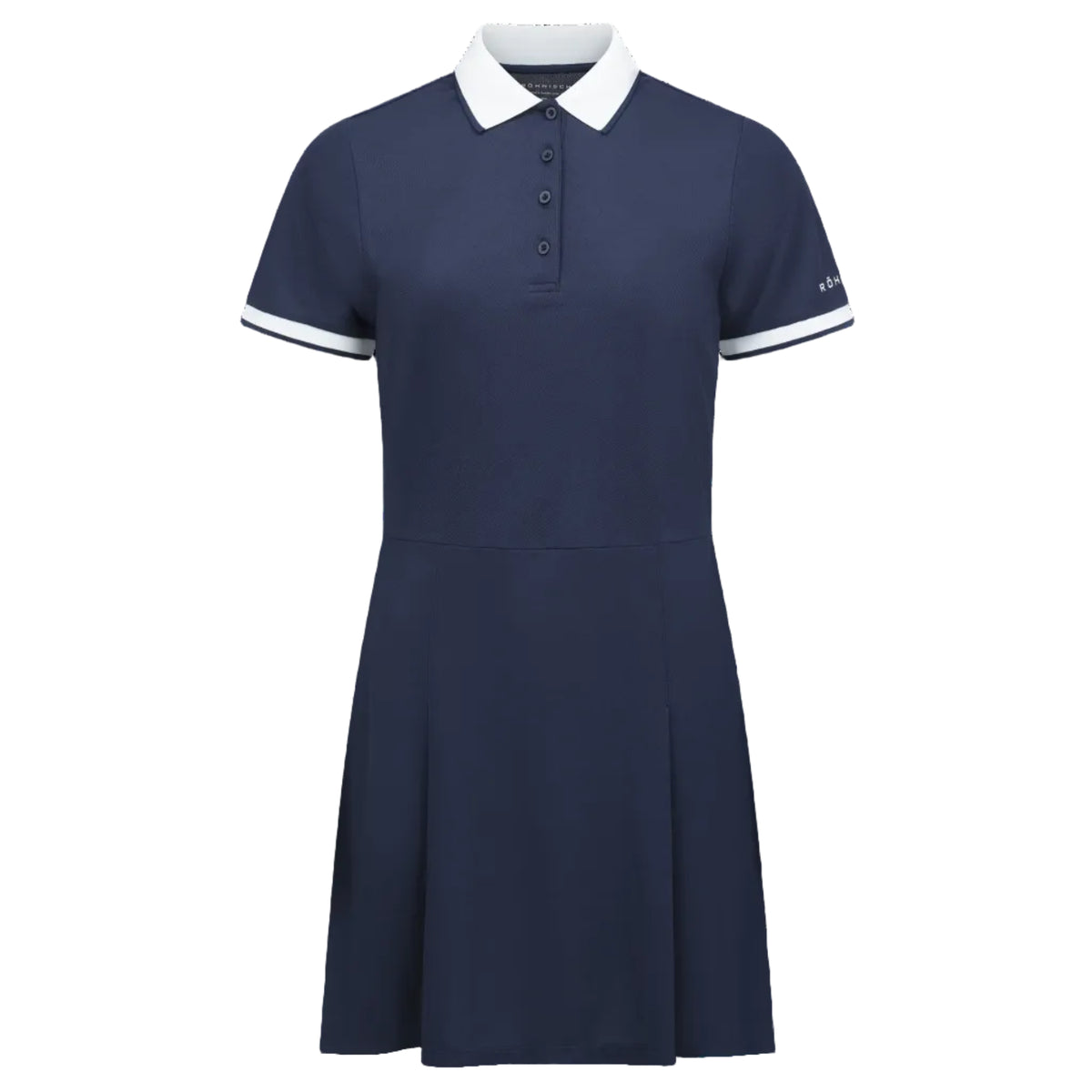 Röhnisch Miriam vestido polo Azul Marino