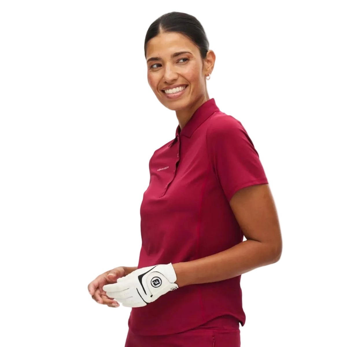 Röhnisch Nicky Poloshirt Rouge Bordeaux - GolfCenter.fr