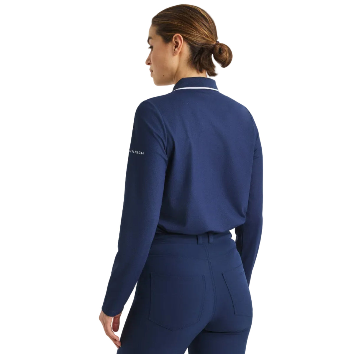 Rohnisch polo avec manche Miriam bleu Marine