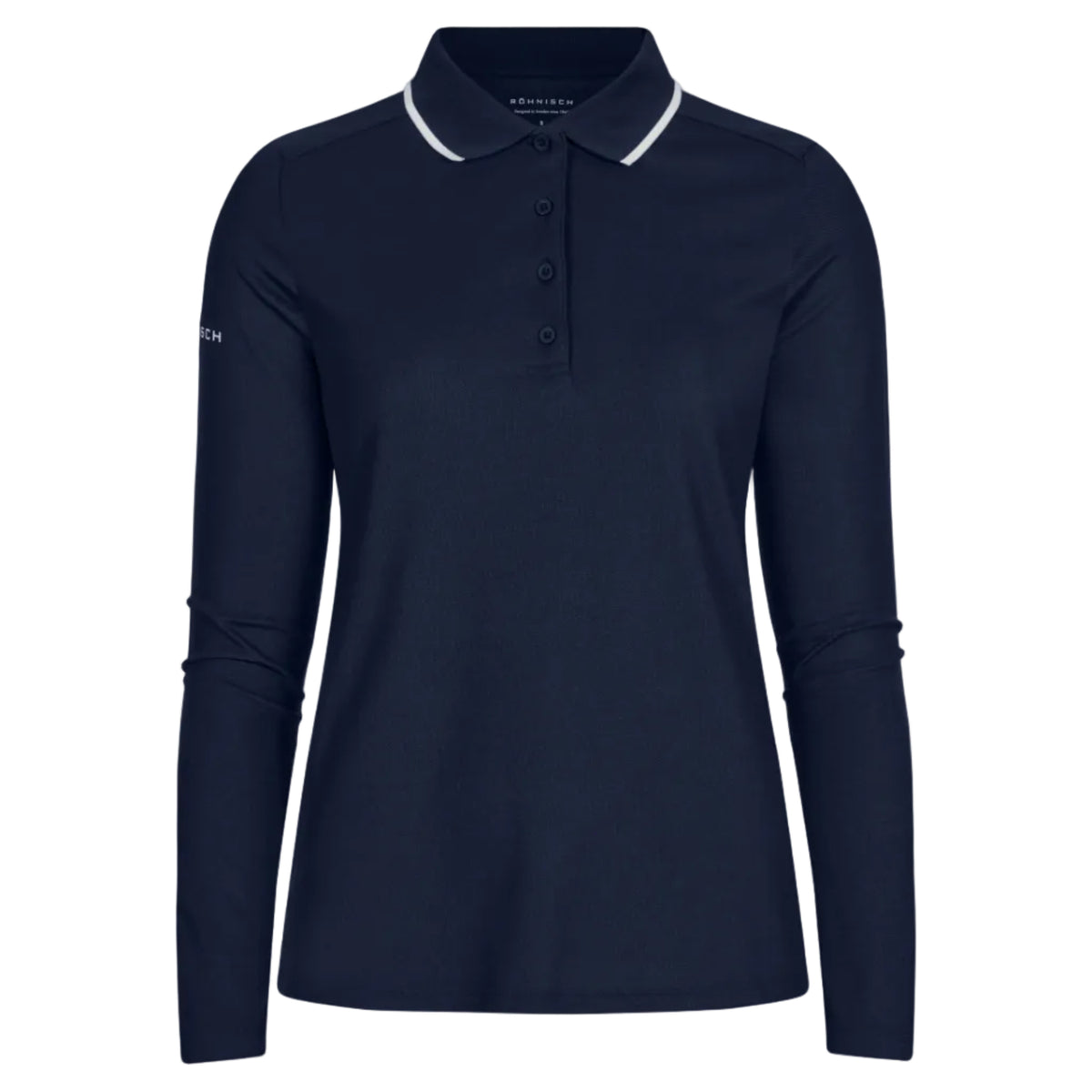 Rohnisch polo avec manche Miriam bleu Marine