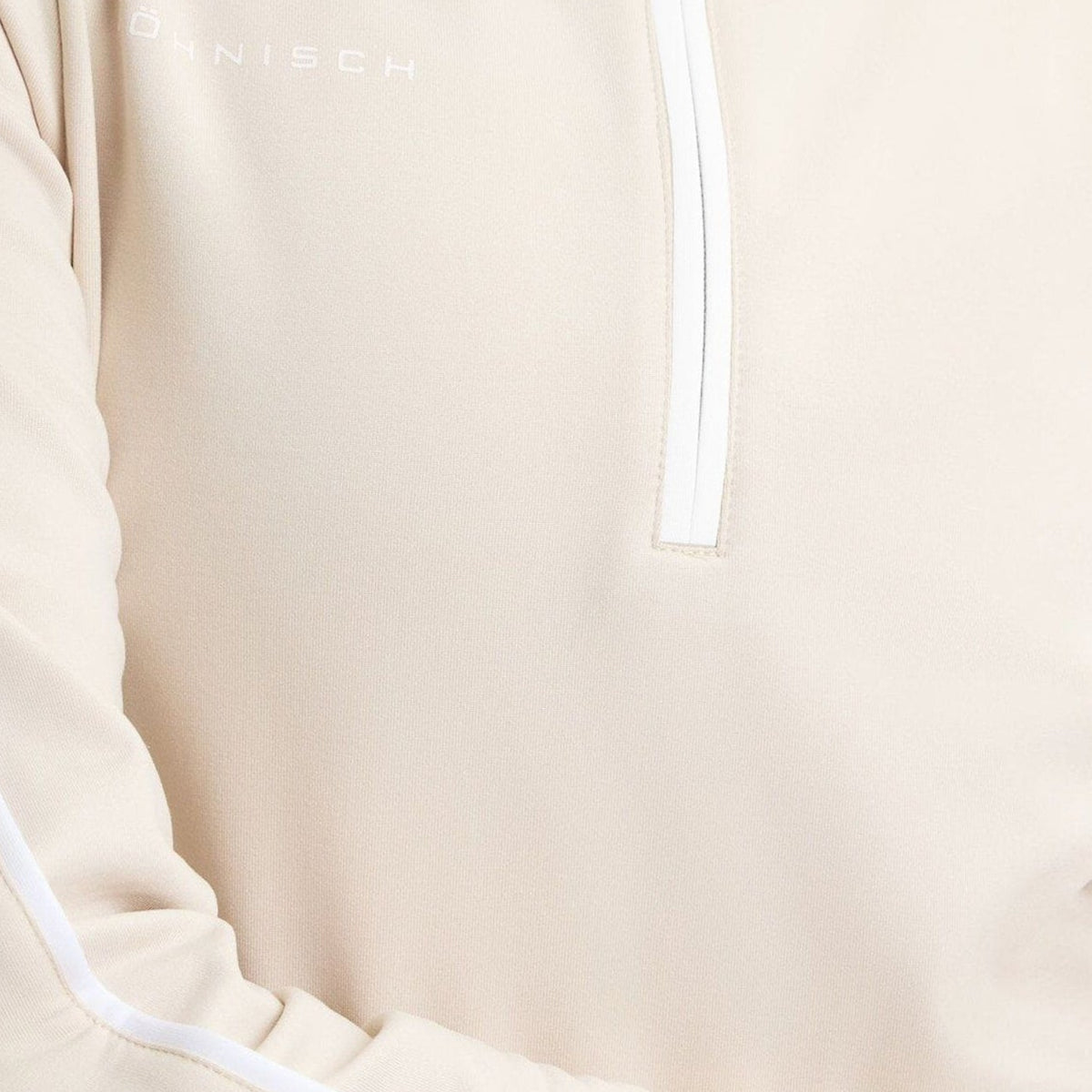 Rohnisch Pull AMIE Demi Zip beige