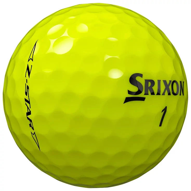 Srixon Bolas Z Star Amarillo (caja de 12 bolas)