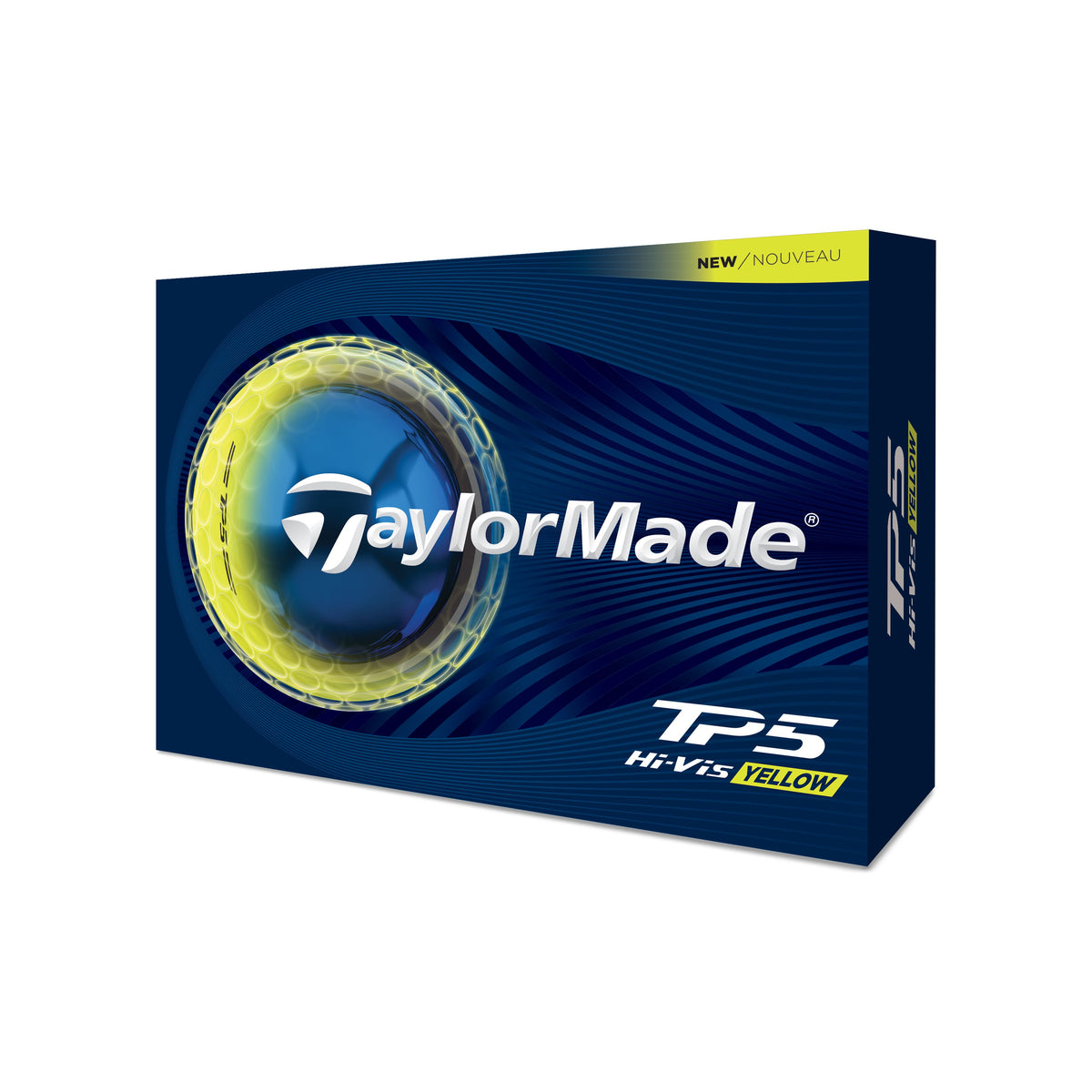 TAYLORMADE NEW BALLES TP5 Jaune 2026 (boite de 12)